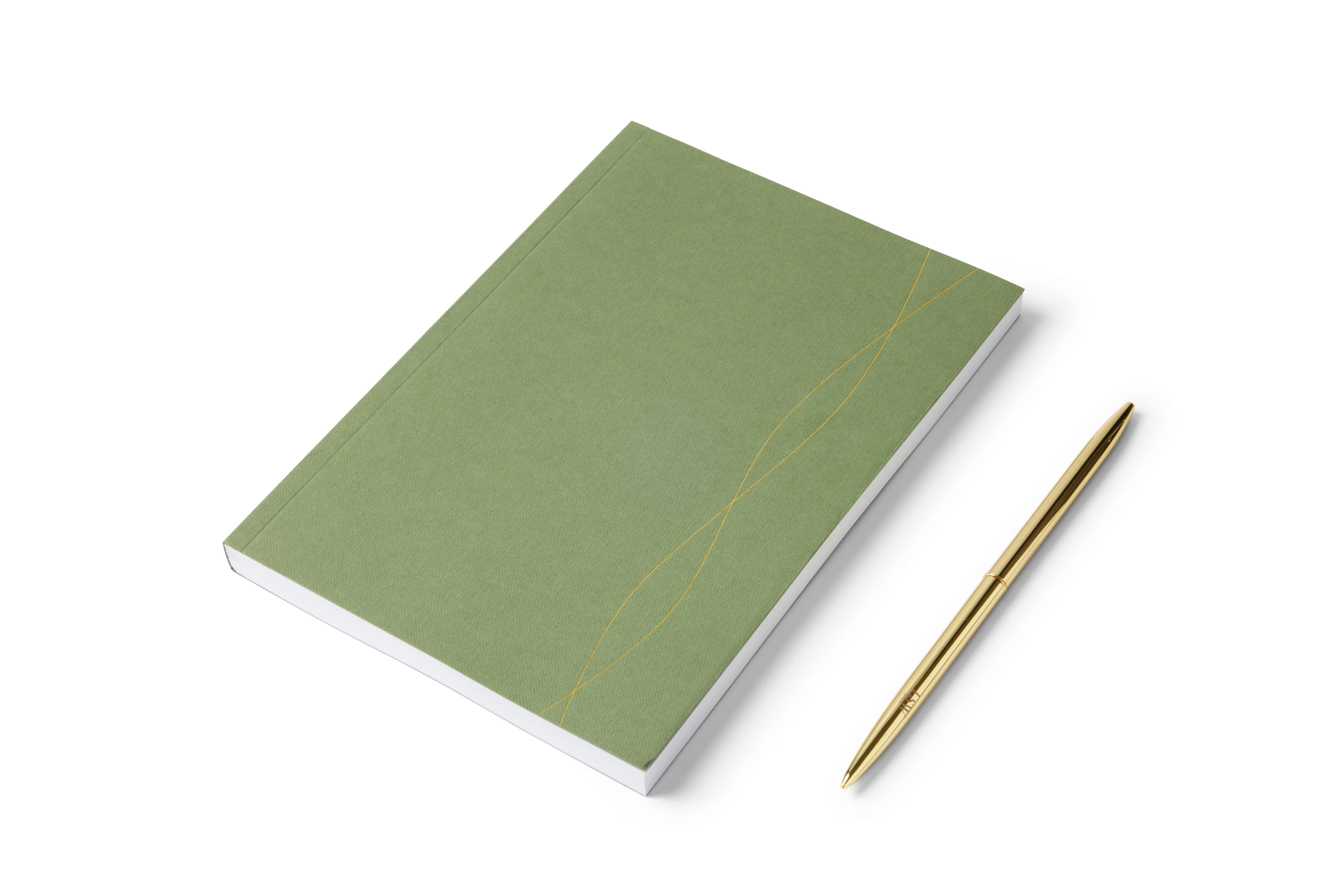 A5 Dotted Notebook - Mid Green - Image 4