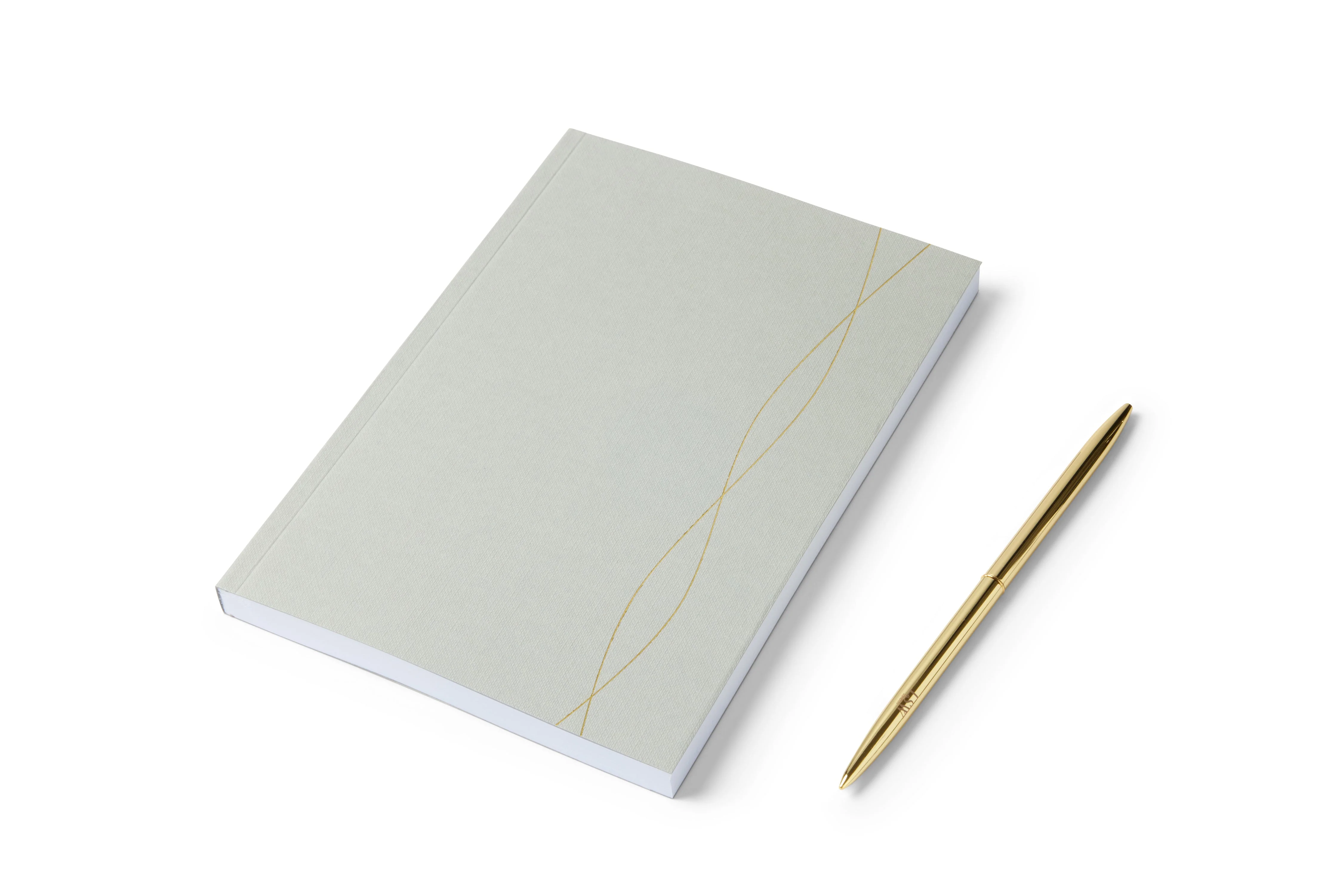 A5 Lined Notebook - Blue - Image 4