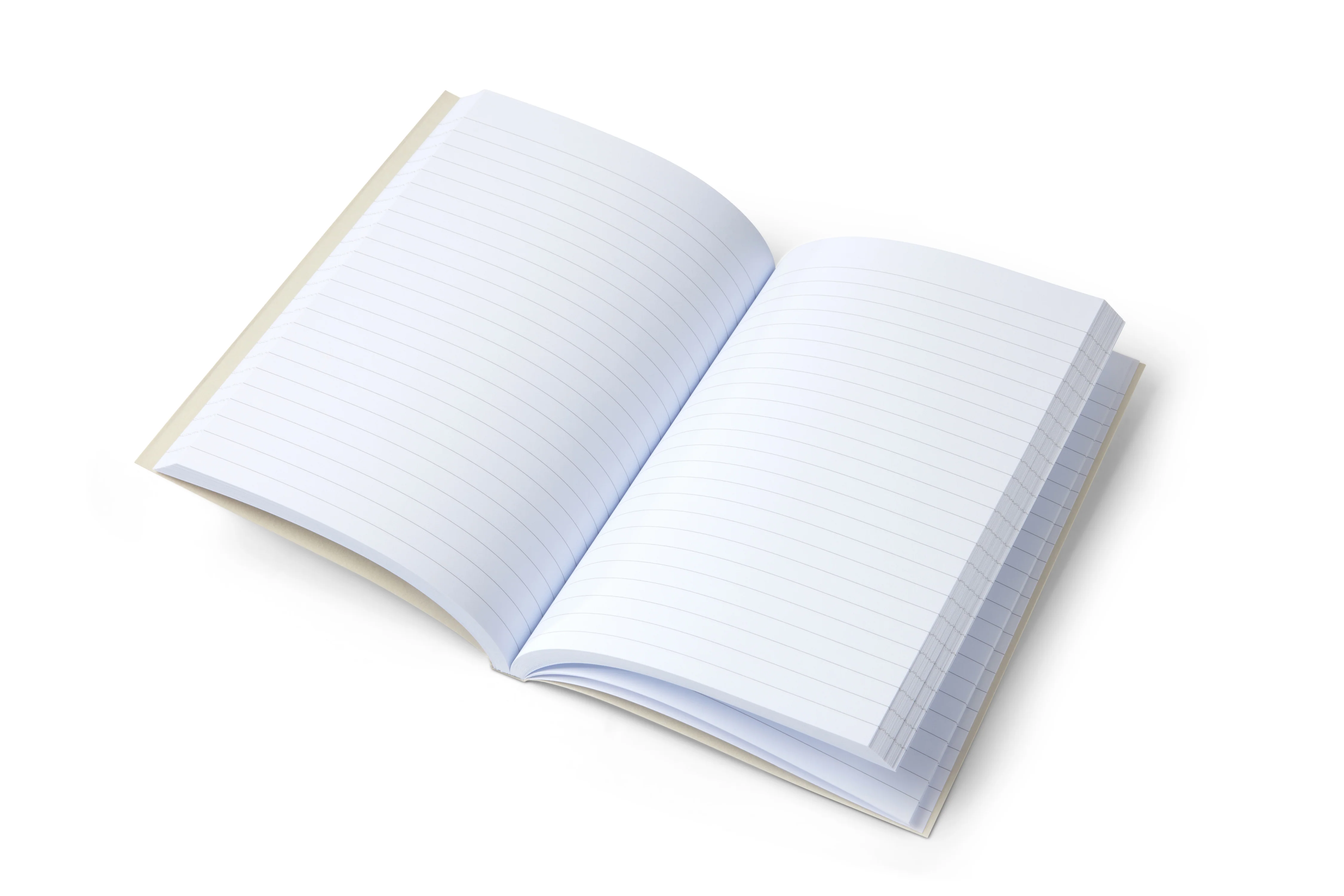 A5 Lined Notebook  - Mist - Image 3