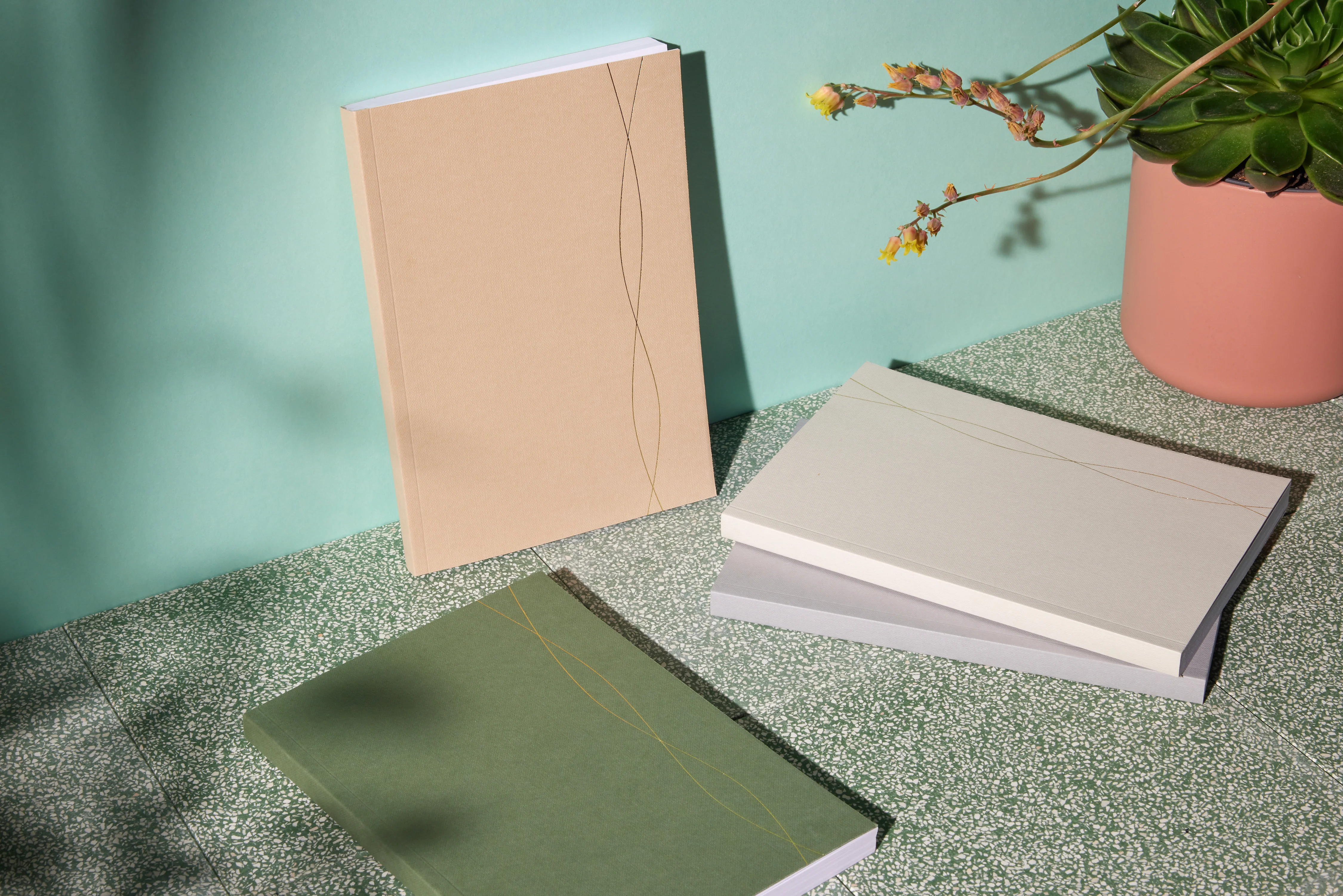 A5 Lined Notebook  - Mist - Image 5