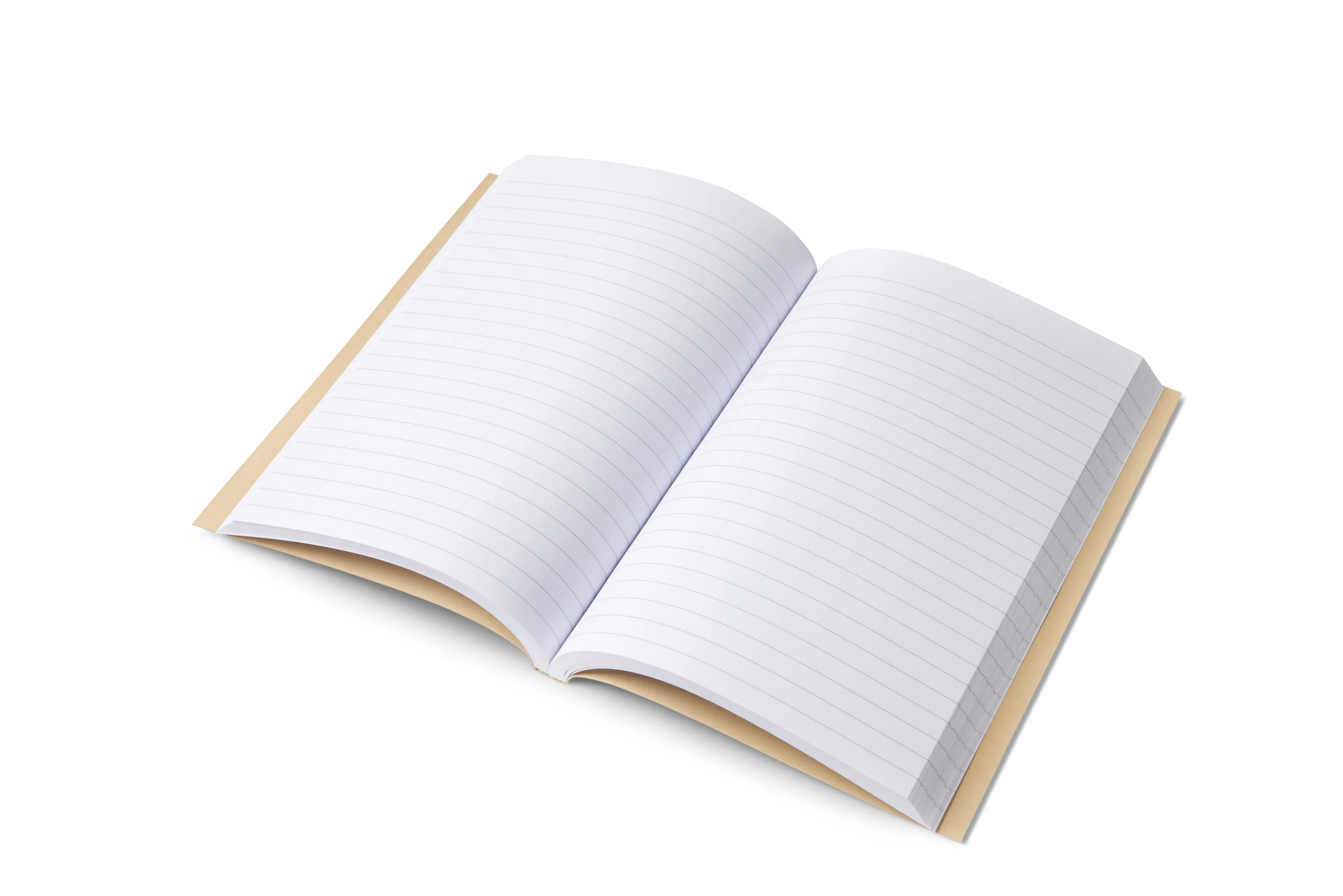 A5 Lined Notebook  - Stone - Image 3